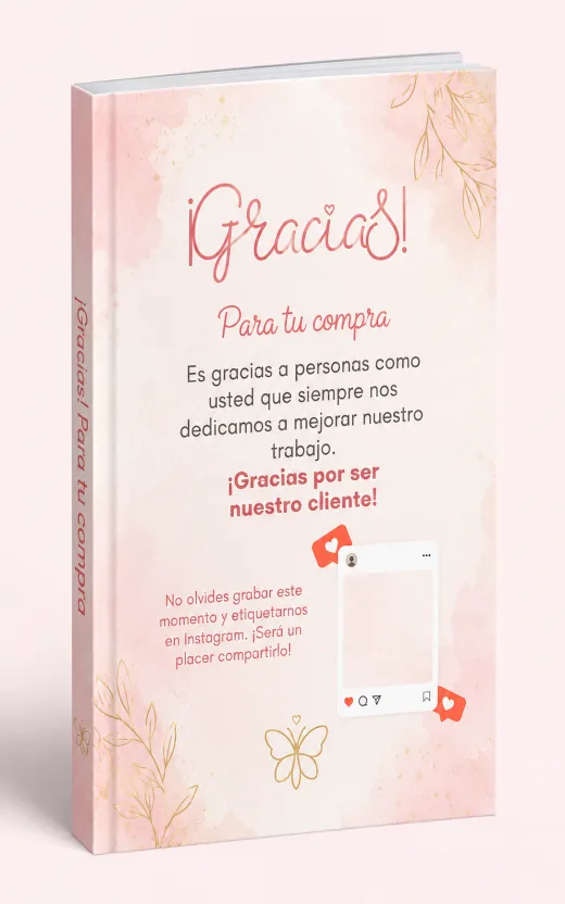 TARJETA DE AGRADECIMIENTO