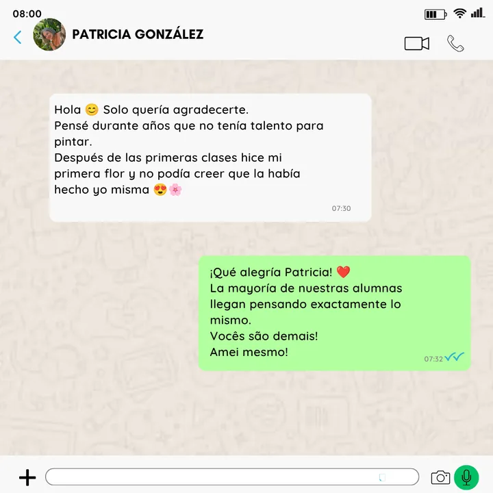 Testimonio de alumna 1